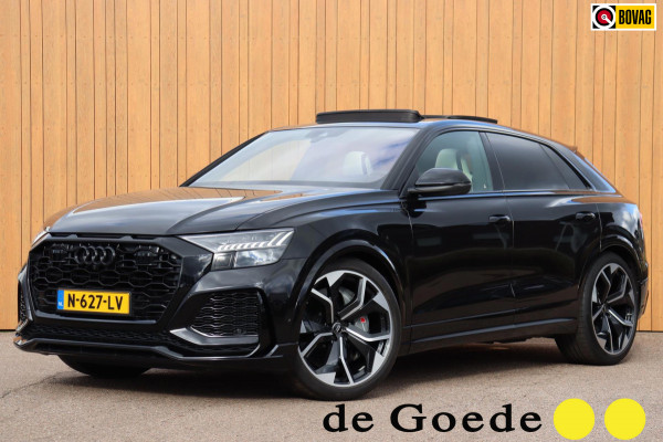 Audi RSQ8 4.0TFSI quattro Dynamic plus Exclusive 1e eig. standkachel keramisch B&O trekhaak schuifdak massage+ventilatie hud enz.