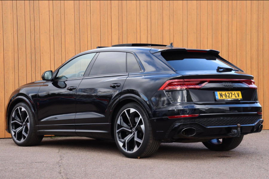 Audi RSQ8 4.0TFSI quattro Dynamic plus Exclusive 1e eig. standkachel keramisch B&O trekhaak schuifdak massage+ventilatie hud enz.