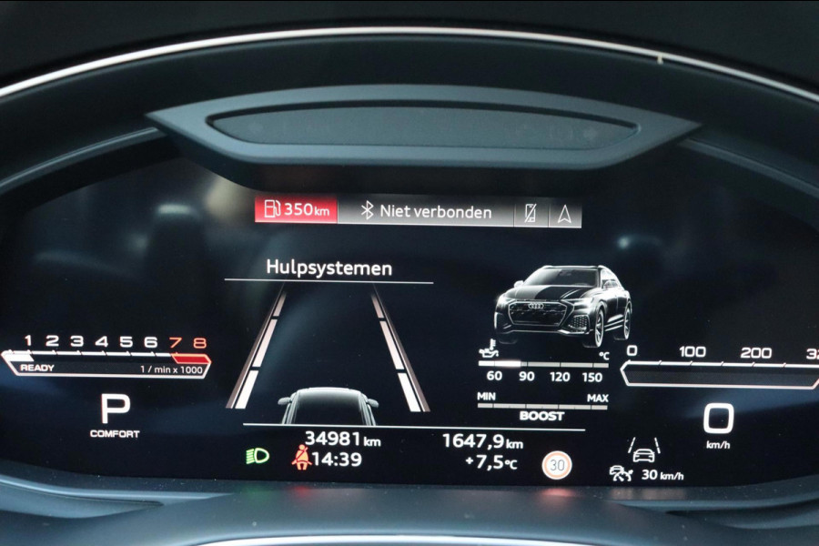 Audi RSQ8 4.0TFSI quattro Dynamic plus Exclusive 1e eig. standkachel keramisch B&O trekhaak schuifdak massage+ventilatie hud enz.