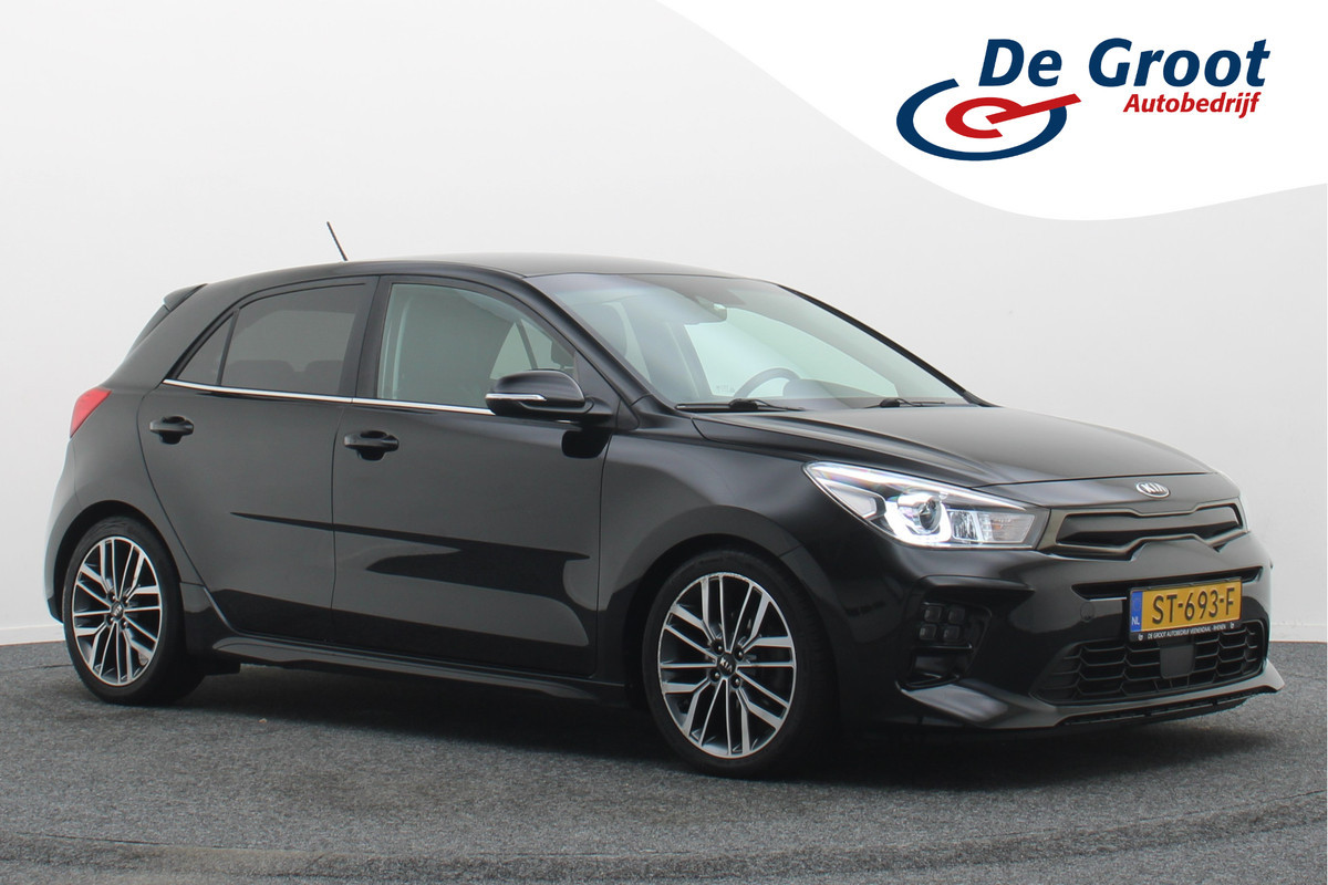 Kia Rio 1.0 TGDI GT-Line Camera, Apple CarPlay, KeyLess, Leder/Stof, Navi, PDC, 17"