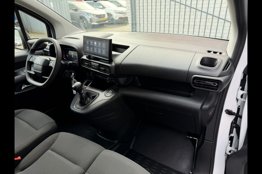 Fiat Doblò 100pk L2 1000kg (Laadruimte betimmering - Camera - Airco - Navigatie - Parkeersensoren V+A - Digitale spiegel - Moduwork - Apple