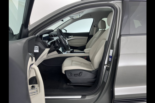 Audi Q8 e-tron 50 quattro Advanced Edition 95 kWh [3-Fase-22kW] {SoH-99%} (INCL-BTW)  Aut. *LEATHER | FULL-LED | MEMORY-PACK | ADAPTIVE-CRUISE | CAMERA | PRIVACY-GLASS | DIGI-COCKPIT | SHIFTPADDLES | DAB | AMBIENTLIGHT | TOWBAR | 20''ALU*