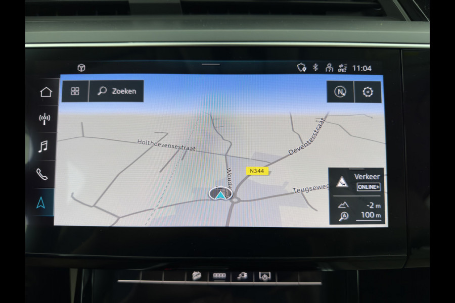 Audi Q8 e-tron 50 quattro Advanced Edition 95 kWh [3-Fase-22kW] {SoH-99%} (INCL-BTW)  Aut. *LEATHER | FULL-LED | MEMORY-PACK | ADAPTIVE-CRUISE | CAMERA | PRIVACY-GLASS | DIGI-COCKPIT | SHIFTPADDLES | DAB | AMBIENTLIGHT | TOWBAR | 20''ALU*