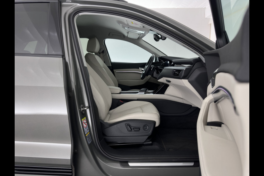 Audi Q8 e-tron 50 quattro Advanced Edition 95 kWh [3-Fase-22kW] {SoH-99%} (INCL-BTW)  Aut. *LEATHER | FULL-LED | MEMORY-PACK | ADAPTIVE-CRUISE | CAMERA | PRIVACY-GLASS | DIGI-COCKPIT | SHIFTPADDLES | DAB | AMBIENTLIGHT | TOWBAR | 20''ALU*