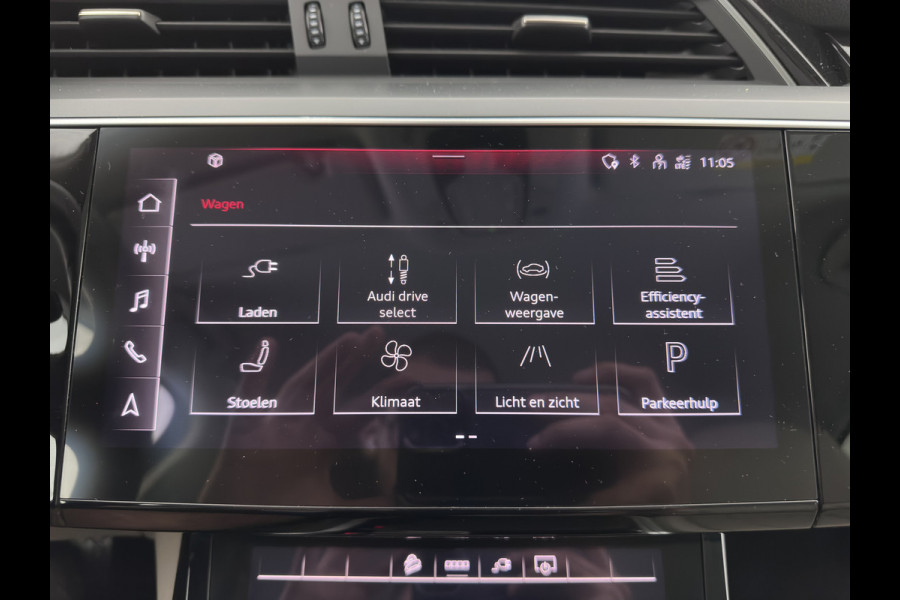 Audi Q8 e-tron 50 quattro Advanced Edition 95 kWh [3-Fase-22kW] {SoH-99%} (INCL-BTW)  Aut. *LEATHER | FULL-LED | MEMORY-PACK | ADAPTIVE-CRUISE | CAMERA | PRIVACY-GLASS | DIGI-COCKPIT | SHIFTPADDLES | DAB | AMBIENTLIGHT | TOWBAR | 20''ALU*