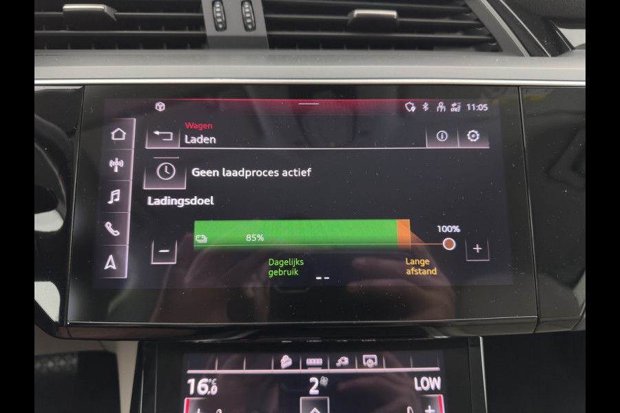 Audi Q8 e-tron 50 quattro Advanced Edition 95 kWh [3-Fase-22kW] {SoH-99%} (INCL-BTW)  Aut. *LEATHER | FULL-LED | MEMORY-PACK | ADAPTIVE-CRUISE | CAMERA | PRIVACY-GLASS | DIGI-COCKPIT | SHIFTPADDLES | DAB | AMBIENTLIGHT | TOWBAR | 20''ALU*
