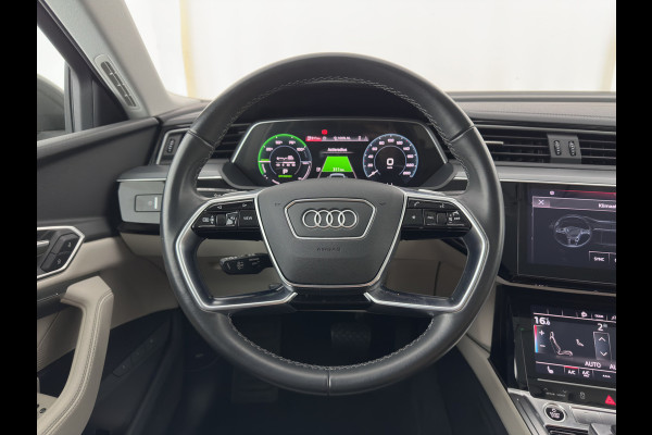Audi Q8 e-tron 50 quattro Advanced Edition 95 kWh [3-Fase-22kW] {SoH-99%} (INCL-BTW)  Aut. *LEATHER | FULL-LED | MEMORY-PACK | ADAPTIVE-CRUISE | CAMERA | PRIVACY-GLASS | DIGI-COCKPIT | SHIFTPADDLES | DAB | AMBIENTLIGHT | TOWBAR | 20''ALU*