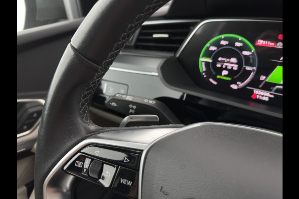 Audi Q8 e-tron 50 quattro Advanced Edition 95 kWh [3-Fase-22kW] {SoH-99%} (INCL-BTW)  Aut. *LEATHER | FULL-LED | MEMORY-PACK | ADAPTIVE-CRUISE | CAMERA | PRIVACY-GLASS | DIGI-COCKPIT | SHIFTPADDLES | DAB | AMBIENTLIGHT | TOWBAR | 20''ALU*