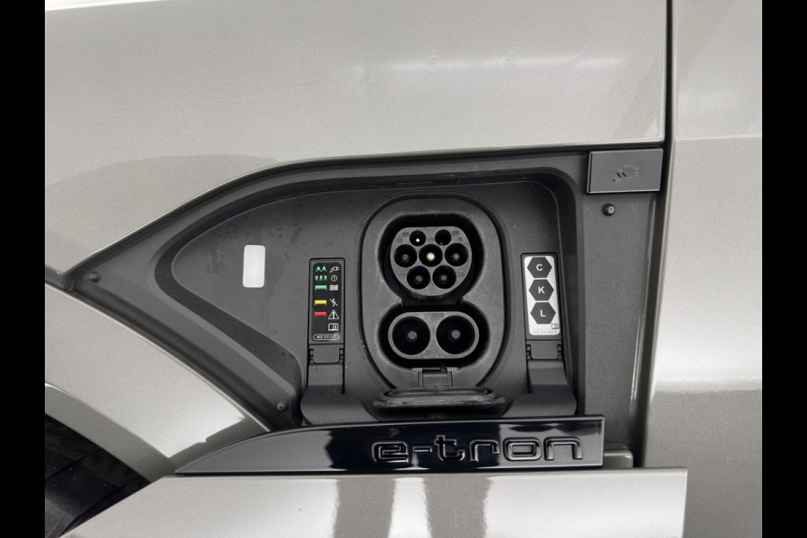 Audi Q8 e-tron 50 quattro Advanced Edition 95 kWh [3-Fase-22kW] {SoH-99%} (INCL-BTW)  Aut. *LEATHER | FULL-LED | MEMORY-PACK | ADAPTIVE-CRUISE | CAMERA | PRIVACY-GLASS | DIGI-COCKPIT | SHIFTPADDLES | DAB | AMBIENTLIGHT | TOWBAR | 20''ALU*