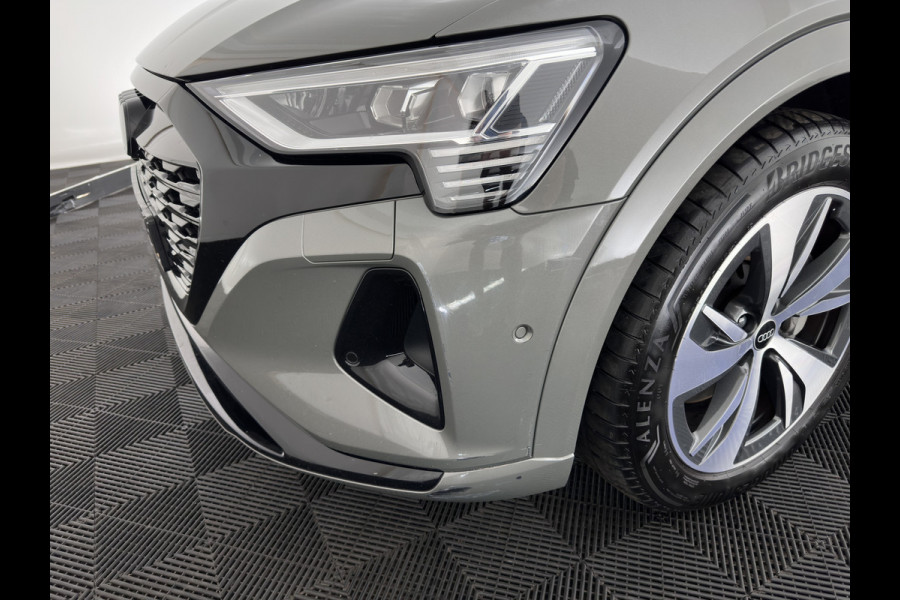 Audi Q8 e-tron 50 quattro Advanced Edition 95 kWh [3-Fase-22kW] {SoH-99%} (INCL-BTW)  Aut. *LEATHER | FULL-LED | MEMORY-PACK | ADAPTIVE-CRUISE | CAMERA | PRIVACY-GLASS | DIGI-COCKPIT | SHIFTPADDLES | DAB | AMBIENTLIGHT | TOWBAR | 20''ALU*