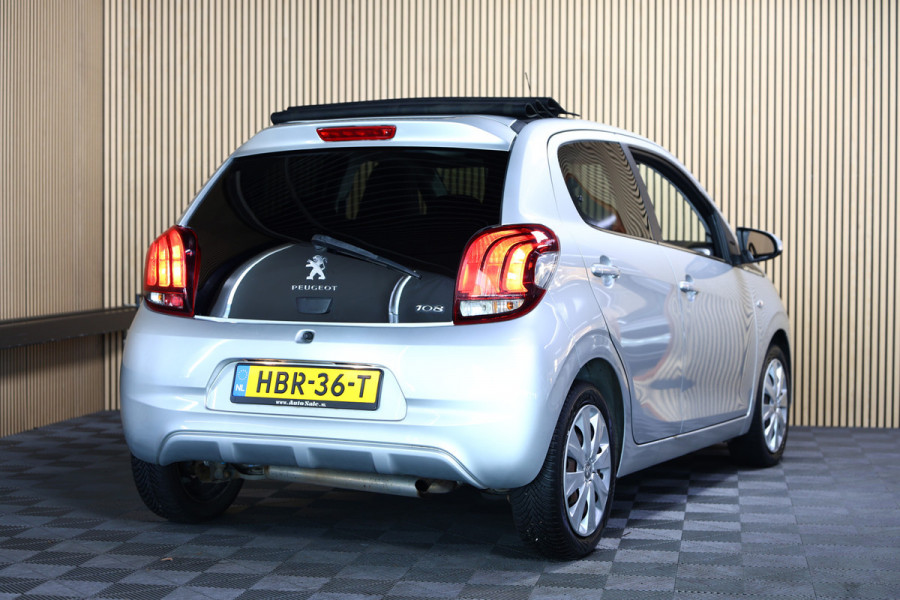 Peugeot 108 1.2 Puretech Allure CABRIO TOP NAVIGATIE CARPLAY AIRCO A. CAMERA 2018