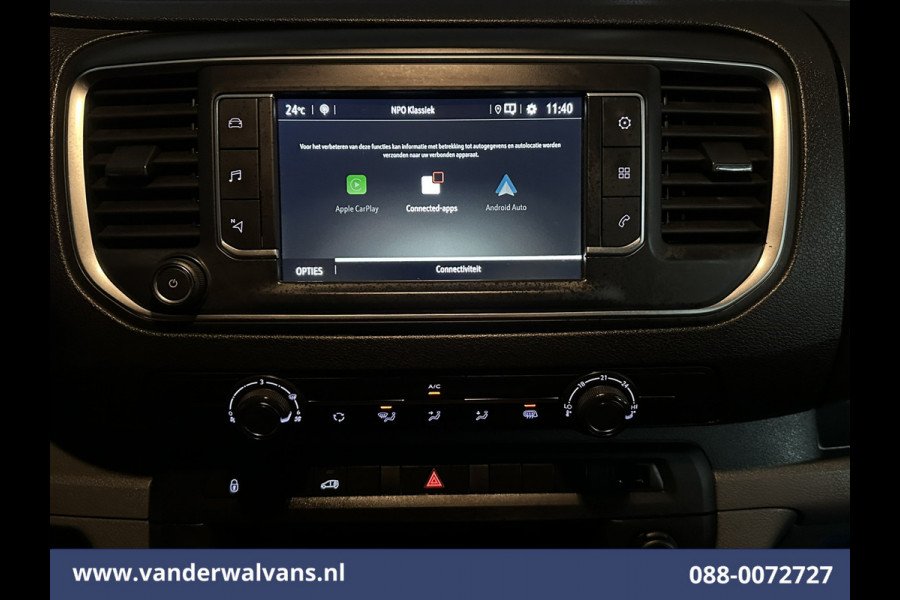 Opel Vivaro 1.5 CDTI 102pk L3H1 Euro6 Airco | Camera | Navigatie | Apple Carplay | Cruisecontrol Android Auto, Parkeersensoren, Sidebars