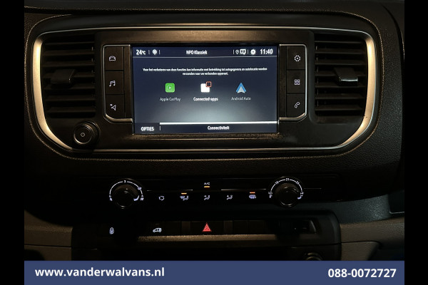 Opel Vivaro 1.5 CDTI 102pk L3H1 Euro6 Airco | Camera | Navigatie | Apple Carplay | Cruisecontrol Android Auto, Parkeersensoren, Sidebars