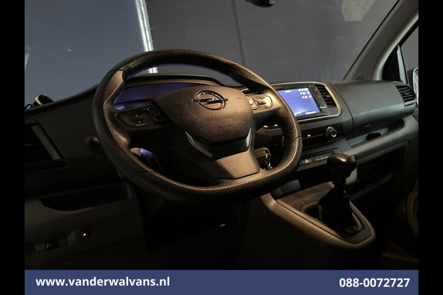 Opel Vivaro 1.5 CDTI 102pk L3H1 Euro6 Airco | Camera | Navigatie | Apple Carplay | Cruisecontrol Android Auto, Parkeersensoren, Sidebars
