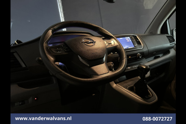 Opel Vivaro 1.5 CDTI 102pk L3H1 Euro6 Airco | Camera | Navigatie | Apple Carplay | Cruisecontrol Android Auto, Parkeersensoren, Sidebars