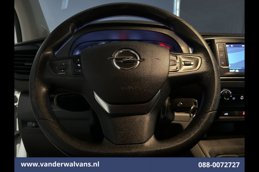 Opel Vivaro 1.5 CDTI 102pk L3H1 Euro6 Airco | Camera | Navigatie | Apple Carplay | Cruisecontrol Android Auto, Parkeersensoren, Sidebars