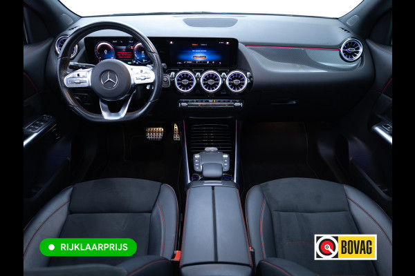 Mercedes-Benz GLA 250 e Business Solution AMG Limited | Panoramadak | Stoelverwarming | Sfeerverlichting | Camera | Navigatie | Focal Audio, Led High Performance, Side Assist, Carplay/Android, Privacy Glas, Zwarte Hemel