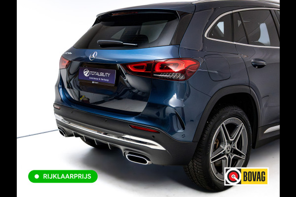 Mercedes-Benz GLA 250 e Business Solution AMG Limited | Panoramadak | Stoelverwarming | Sfeerverlichting | Camera | Navigatie | Focal Audio, Led High Performance, Side Assist, Carplay/Android, Privacy Glas, Zwarte Hemel