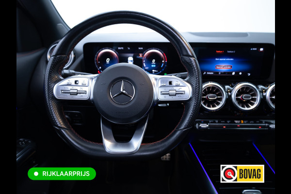 Mercedes-Benz GLA 250 e Business Solution AMG Limited | Panoramadak | Stoelverwarming | Sfeerverlichting | Camera | Navigatie | Focal Audio, Led High Performance, Side Assist, Carplay/Android, Privacy Glas, Zwarte Hemel