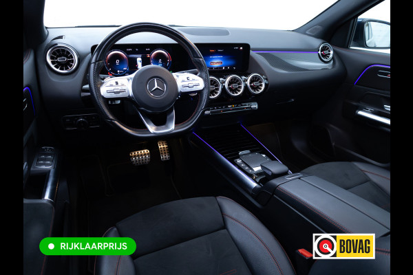 Mercedes-Benz GLA 250 e Business Solution AMG Limited | Panoramadak | Stoelverwarming | Sfeerverlichting | Camera | Navigatie | Focal Audio, Led High Performance, Side Assist, Carplay/Android, Privacy Glas, Zwarte Hemel