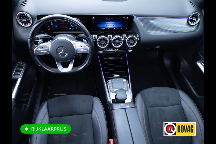 Mercedes-Benz GLA 250 e Business Solution AMG Limited | Panoramadak | Stoelverwarming | Sfeerverlichting | Camera | Navigatie | Focal Audio, Led High Performance, Side Assist, Carplay/Android, Privacy Glas, Zwarte Hemel