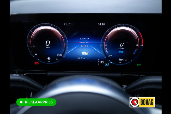Mercedes-Benz GLA 250 e Business Solution AMG Limited | Panoramadak | Stoelverwarming | Sfeerverlichting | Camera | Navigatie | Focal Audio, Led High Performance, Side Assist, Carplay/Android, Privacy Glas, Zwarte Hemel