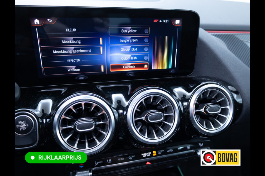 Mercedes-Benz GLA 250 e Business Solution AMG Limited | Panoramadak | Stoelverwarming | Sfeerverlichting | Camera | Navigatie | Focal Audio, Led High Performance, Side Assist, Carplay/Android, Privacy Glas, Zwarte Hemel