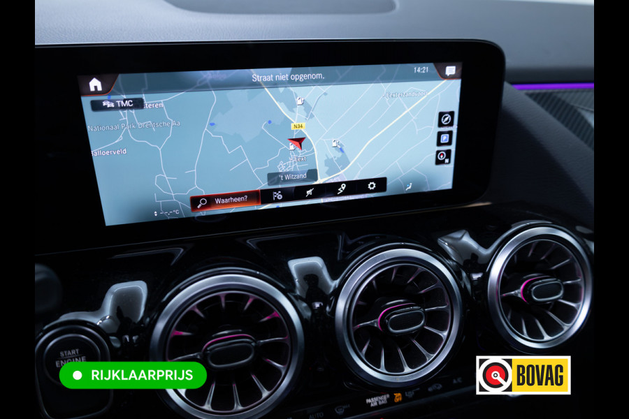 Mercedes-Benz GLA 250 e Business Solution AMG Limited | Panoramadak | Stoelverwarming | Sfeerverlichting | Camera | Navigatie | Focal Audio, Led High Performance, Side Assist, Carplay/Android, Privacy Glas, Zwarte Hemel