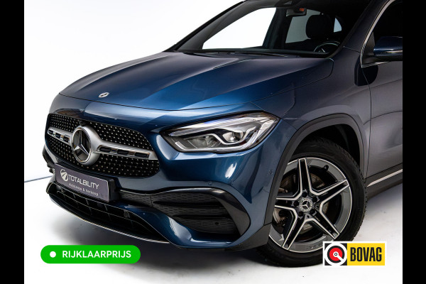 Mercedes-Benz GLA 250 e Business Solution AMG Limited | Panoramadak | Stoelverwarming | Sfeerverlichting | Camera | Navigatie | Focal Audio, Led High Performance, Side Assist, Carplay/Android, Privacy Glas, Zwarte Hemel