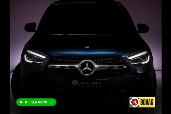 Mercedes-Benz GLA 250 e Business Solution AMG Limited | Panoramadak | Stoelverwarming | Sfeerverlichting | Camera | Navigatie | Focal Audio, Led High Performance, Side Assist, Carplay/Android, Privacy Glas, Zwarte Hemel