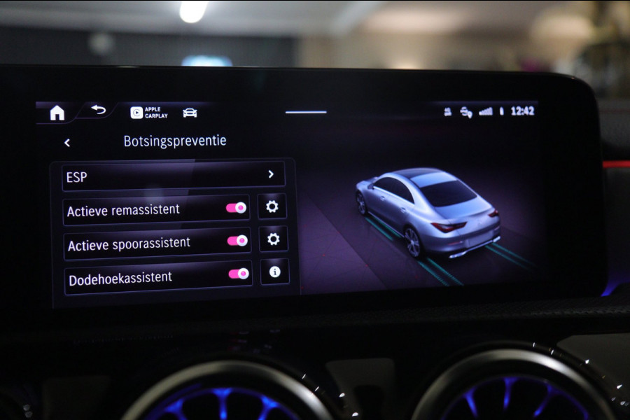Mercedes-Benz CLA-Klasse 250 e AMG Line NAP/PANO/CARPLAY/HUD/ACC/BURM/KEYLESS/VOL