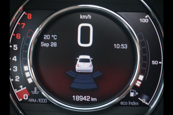 Fiat 500 1.0 Hybrid Sport schuif-/ kanteldak