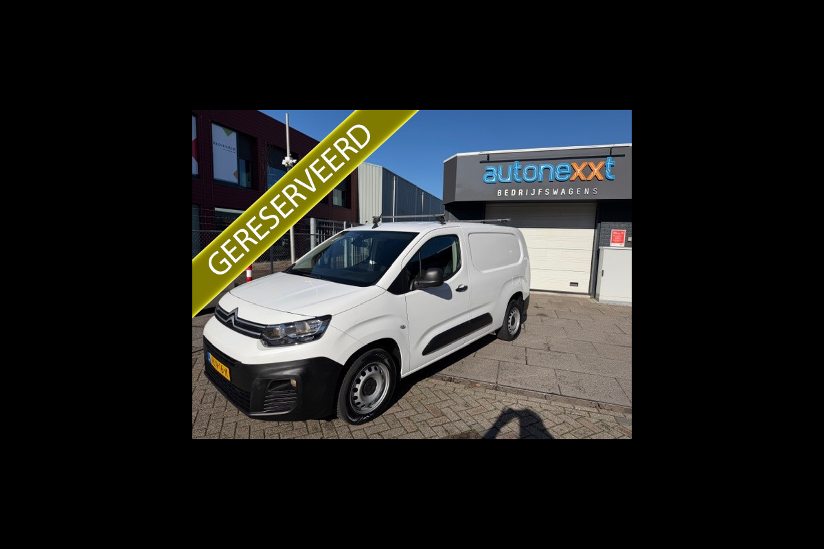 Citroën Berlingo 1.5 BlueHDI Club XL AIRCO I NAVI I LANGE UITVOERING I 1e EIGENAAR I COMPLETE ONDERHOUDSHISTORIE