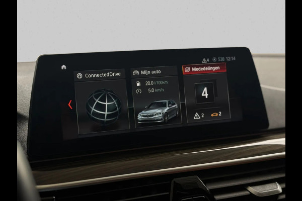 BMW 5 Serie Touring 530i High Executive (Dealer OndH, Panorama, Navi, StoelV, 360 Camera, Head-up, Comfort Stoelen, Etc)