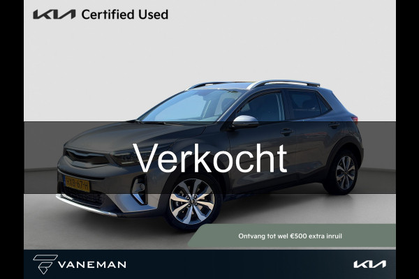 Kia Stonic 1.0 T-GDi MHEV DynamicPlusLine Automaat Stoel- en stuurverwarming | Cruise | Navi | Privacy Glass | Camera |