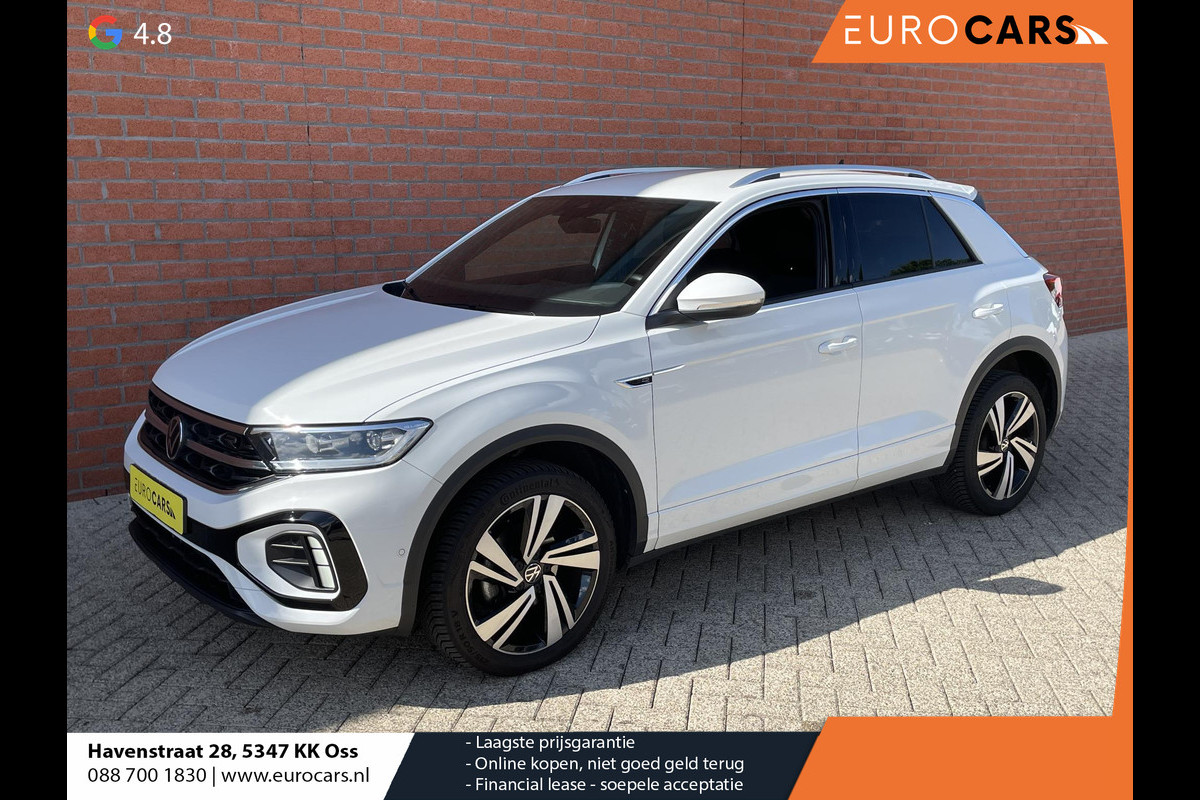 Volkswagen T-Roc 1.5 TSI 150pk DSG R-Line Navigatie Apple Carplay/Android Auto Parkeersensoren Camera Adaptive Cruise Control Elektrische achterklep Stoel- en stuurverwarming Climate Control Ledverlichting Virtual Cockpit