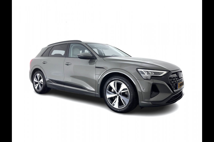 Audi Q8 e-tron 50 quattro Advanced Edition 95 kWh [3-Fase-22kW] {SoH-99%} (INCL-BTW)  Aut. *LEATHER | FULL-LED | MEMORY-PACK | ADAPTIVE-CRUISE | CAMERA | PRIVACY-GLASS | DIGI-COCKPIT | SHIFTPADDLES | DAB | AMBIENTLIGHT | TOWBAR | 20''ALU*