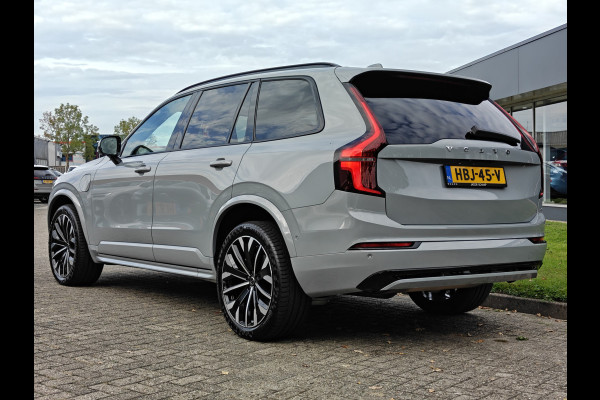 Volvo XC90 T8 455PK Plug-in hybrid AWD Ultra Dark | BLIS | 360 Camera | H&K | Luchtvering | Trekhaak | Pano | HUD | ACC |
