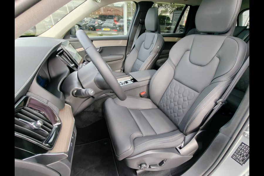 Volvo XC90 T8 455PK Plug-in hybrid AWD Ultra Dark | BLIS | 360 Camera | H&K | Luchtvering | Trekhaak | Pano | HUD | ACC |
