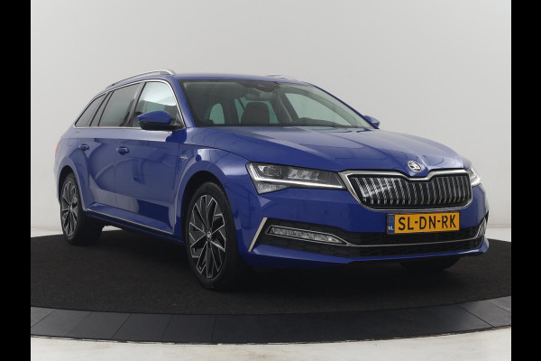 Škoda Superb Combi 1.4 TSI iV Laurin & Klement | SOH 95.8% | Trekhaak | Leder | Virtual Dashboard | Stoelverwarming | Memory | Virtual Dashboard | Park assist | Cruise control | Navigatie | Carplay |