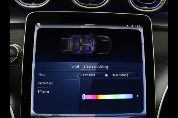 Mercedes-Benz C-Klasse 300e AMG-Line | SOH 97.7 | Leder/alcantara | Adaptive cruise | Memory | 360 camera | Sfeerverlichting | Burmester | Stoelverwarming | Full LED |