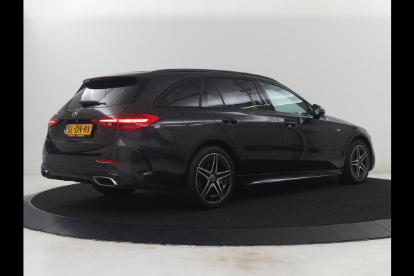 Mercedes-Benz C-Klasse 300e AMG-Line | SOH 97.7 | Leder/alcantara | Adaptive cruise | Memory | 360 camera | Sfeerverlichting | Burmester | Stoelverwarming | Full LED |