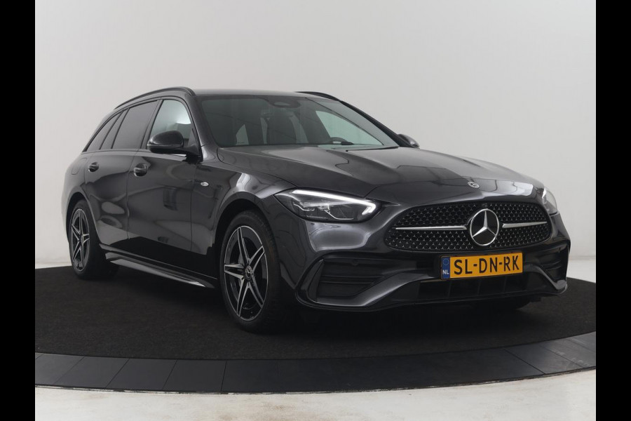 Mercedes-Benz C-Klasse 300e AMG-Line | SOH 97.7 | Leder/alcantara | Adaptive cruise | Memory | 360 camera | Sfeerverlichting | Burmester | Stoelverwarming | Full LED |