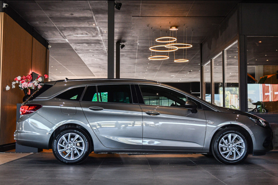 Opel Astra Sports Tourer 1.2 Elegance, Zwarte Hemel, Camera, Carplay, Keyless, Dodehoek, Cruise, LED!