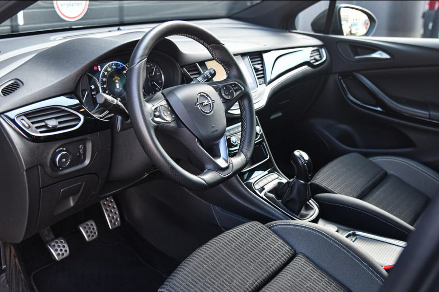 Opel Astra Sports Tourer 1.2 Elegance, Zwarte Hemel, Camera, Carplay, Keyless, Dodehoek, Cruise, LED!