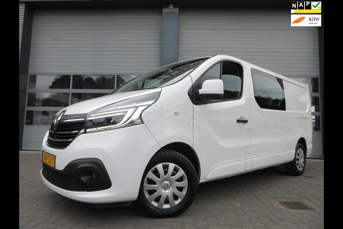Renault Trafic 2.0 dCi 120pk T29 L2 DC, Dubbel Cabine, Euro 6, Airco, Camera