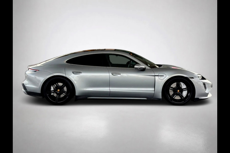 Porsche Taycan Turbo 93 kWh (Goed OndH, Panorama, Passagier Display, Bose, LuchtVering, SportChrono, Ledere Dash, 360 Camera, Etc)