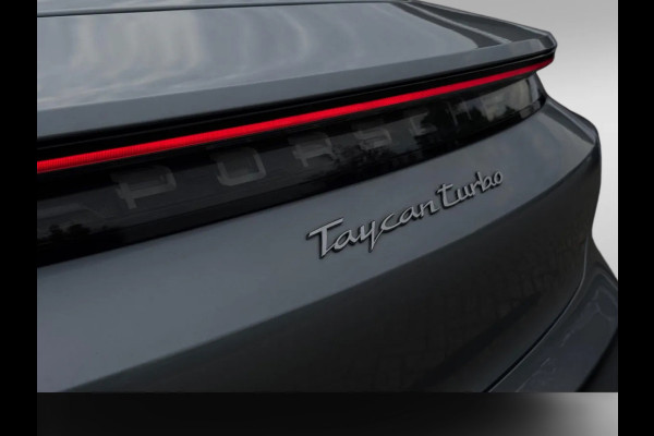 Porsche Taycan Turbo 93 kWh (Goed OndH, Panorama, Passagier Display, Bose, LuchtVering, SportChrono, Ledere Dash, 360 Camera, Etc)