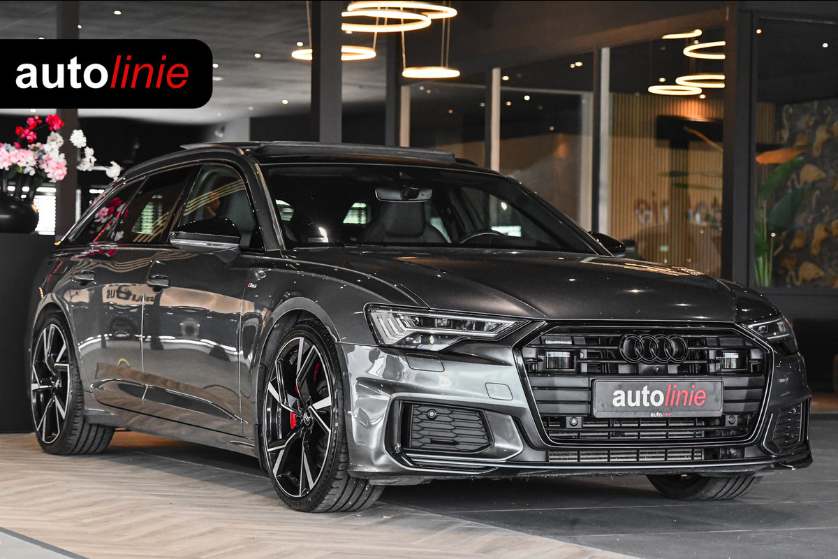 Audi A6 Avant 55 TFSI e quattro Competition 3x S-Line, RS Seats, Carbon, Pano, Matrix, B&O, 360, Memory, Keyless, ACC, Trekhaak!