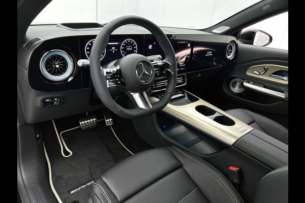 Mercedes-Benz CLA-Klasse 250+ Business Solution AMG 85.5 kWh | Edition 1 pakket | Premium Pakket | Winterpakket | Trekhaak | Vast panoramadak | Burmester Surround Sound | Sportstoelen | GUARD 360° | 19 inch vijf-dubbelspaaks lichtmetalen AMG-velgen |